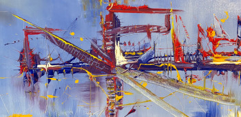 Obra contemporánea nombrada « 059 », Hecho por SYUTMARK