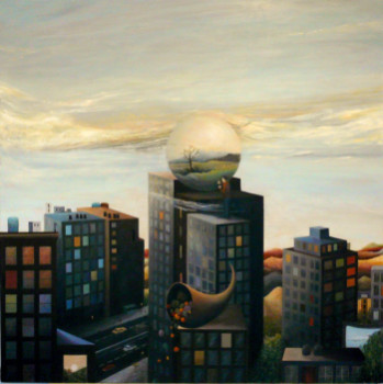 Obra contemporánea nombrada « Songe #101 », Hecho por BENOîT MORAILLON