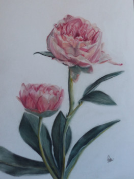 Obra contemporánea nombrada « Instant de douceur », Hecho por INSTANT PASTEL