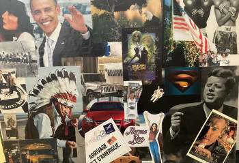 Obra contemporánea nombrada « American Spirit 1 », Hecho por AYOUB SMAILI
