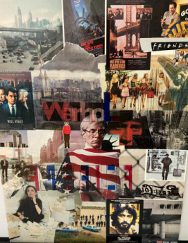 Obra contemporánea nombrada « New York », Hecho por AYOUB SMAILI
