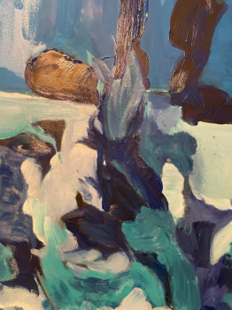 Obra contemporánea nombrada « écume », Hecho por VIRGINIA TANSU