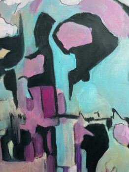 Obra contemporánea nombrada « la prophétie », Hecho por VIRGINIA TANSU
