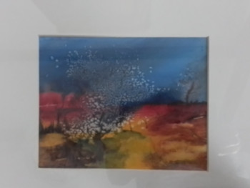 Obra contemporánea nombrada « Paysage salé », Hecho por BONVARLET