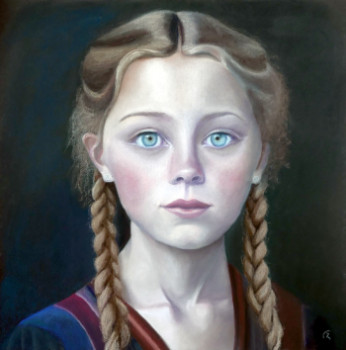 Obra contemporánea nombrada « Lucie », Hecho por FRANCIS RIANCHO