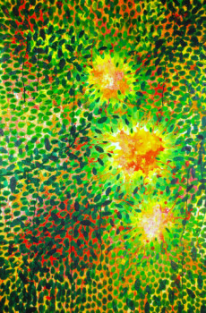 Obra contemporánea nombrada « Fever in the Wild », Hecho por OLIVIA FREYDIER