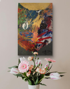 Obra contemporánea nombrada « Chatcra », Hecho por TABLEAUXD'AURé