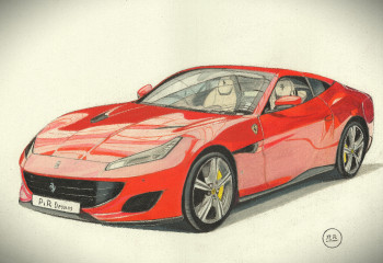 Ferrari Portofino En el sitio ARTactif