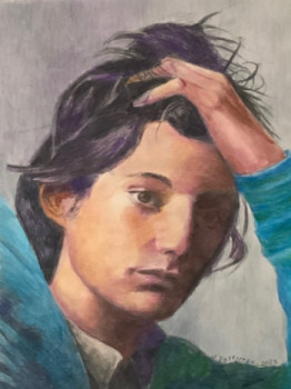 Obra contemporánea nombrada « EDMOND DANTES. (Comédien) », Hecho por JACQUES TAFFOREAU