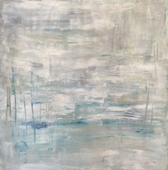 Obra contemporánea nombrada « Brume matinale », Hecho por BARTH MROZ