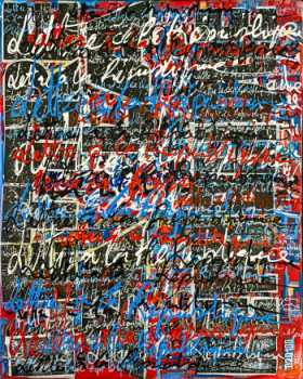 Obra contemporánea nombrada « Lettre à la République #1 », Hecho por D20100