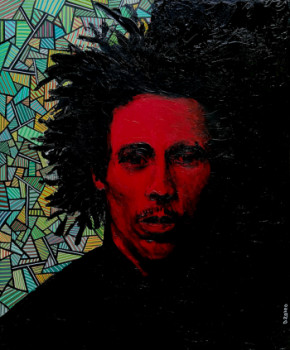 Obra contemporánea nombrada « MES ÉTOILES NOIRES #2 », Hecho por D20100