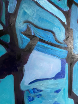 Obra contemporánea nombrada « le langage des arbres », Hecho por VIRGINIA TANSU