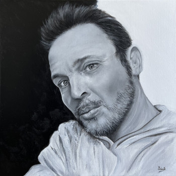 Obra contemporánea nombrada « Philippe », Hecho por ESTELLE BARBET