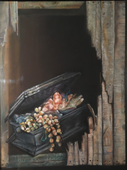 Obra contemporánea nombrada « Trésors », Hecho por MANON SPINA