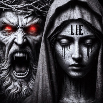 Obra contemporánea nombrada « LIE », Hecho por PRAN-K