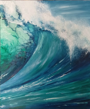 Obra contemporánea nombrada « Magestic », Hecho por SAKO