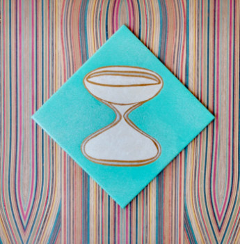 Obra contemporánea nombrada « Time », Hecho por ARTE GIOIA