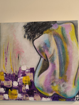 Obra contemporánea nombrada « Nu No1 », Hecho por IZA