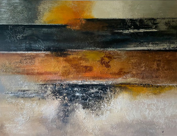 Obra contemporánea nombrada « Oeuvre N°27 », Hecho por VERNEUIL PASCAL (VP)