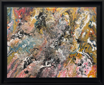 Obra contemporánea nombrada « Oeuvre N°25 », Hecho por VERNEUIL PASCAL (VP)