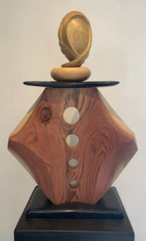 Obra contemporánea nombrada « Touareg », Hecho por GANDOLFO