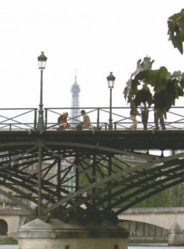 Obra contemporánea nombrada « Pont des Arts  et Tour Eiffel », Hecho por SARCIE