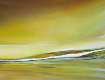Obra contemporánea nombrada « Andernos », Hecho por B.ALEXIS