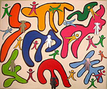 Obra contemporánea nombrada « MATISSONS », Hecho por ARIANE J