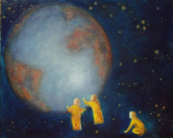 Obra contemporánea nombrada « les petits princes », Hecho por ANNAGOL