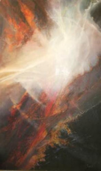 Obra contemporánea nombrada « Peinture 544 », Hecho por MICHEL TERNET