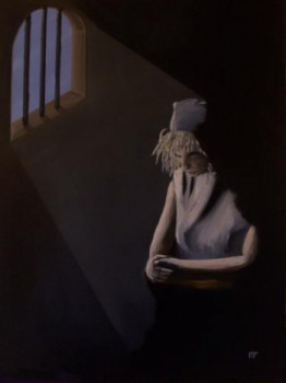 Obra contemporánea nombrada « Aute thème: La MELANCOLIE "La Peine" », Hecho por FRANçOIS MOUILLARD