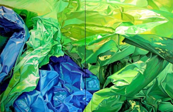 Obra contemporánea nombrada « Turbulences », Hecho por JEAN-BERNARD HIRGAIR