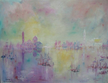 VENICE,clouds,water and fishermen En el sitio ARTactif