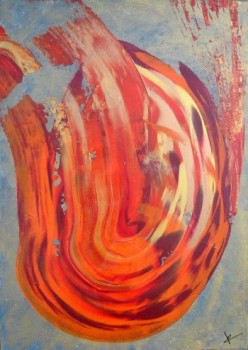 Obra contemporánea nombrada « Incarnation », Hecho por LAURENCE SOIGNON - ART & HEART