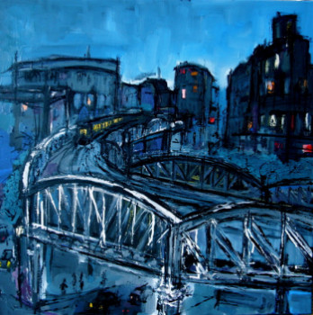 Obra contemporánea nombrada « Entre Jaures et Stalingrad », Hecho por CHRISTIAN MENARD