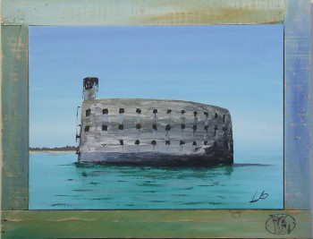 Obra contemporánea nombrada « Boyard, le fort », Hecho por LUDO