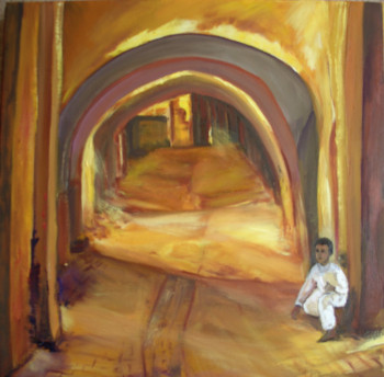 Obra contemporánea nombrada « Marrakech », Hecho por DAN.LECLERCQ