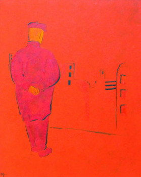 Obra contemporánea nombrada « Un regard », Hecho por ANTOINE HENRY