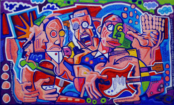 Obra contemporánea nombrada « PRETTY BOY ANTIC IS A THIEF », Hecho por VINCENT ARCACHE