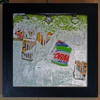 Obra contemporánea nombrada « LE PASSE SIMPLE », Hecho por NIEL