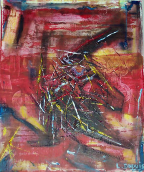 Obra contemporánea nombrada « VARIATION 3 », Hecho por LYSIANE DUPUIS - CAVART