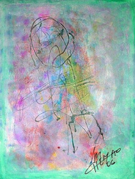 Obra contemporánea nombrada « PRINTEMPS », Hecho por CHEMAO