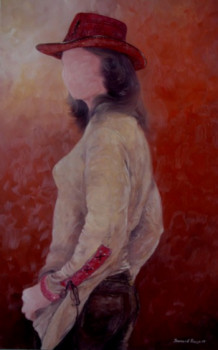 Obra contemporánea nombrada « finesse 2 », Hecho por BERNARD RENNO (VESTIGES D'ORIENT ATELIER D'ART)