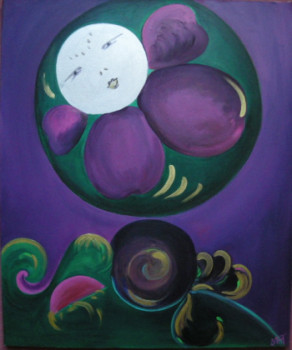 Obra contemporánea nombrada « Eclosion », Hecho por BARTS