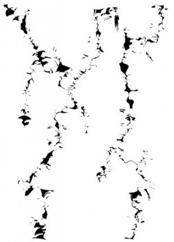 Obra contemporánea nombrada « Chromosomes-2009- », Hecho por ALAIN MERCIER