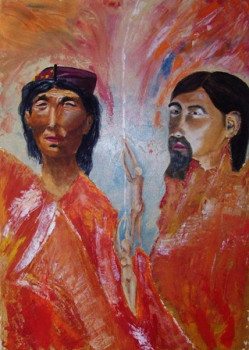 Obra contemporánea nombrada « Le jugement », Hecho por PASSEPARLA