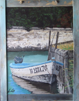 Obra contemporánea nombrada « IO288176, lasse bleue », Hecho por LUDO