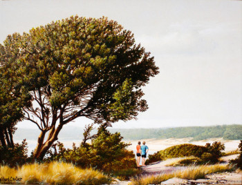 Obra contemporánea nombrada « UN ARBRE A SUZAC », Hecho por GAUTIER