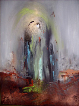 Obra contemporánea nombrada « Croque-ciel », Hecho por PASCALY